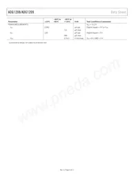 ADG1209YCPZ-REEL Datasheet Pagina 6