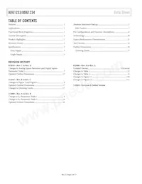 ADG1233YCPZ-REEL Datasheet Page 2