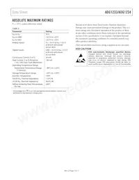 ADG1233YCPZ-REEL Datasheet Pagina 7