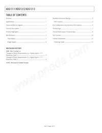 ADG1311YRZ-REEL7 Datasheet Page 2