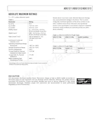 ADG1311YRZ-REEL7 Datasheet Page 5