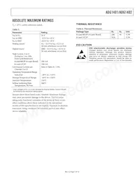 ADG1402BRMZ-REEL7 Datasheet Pagina 7