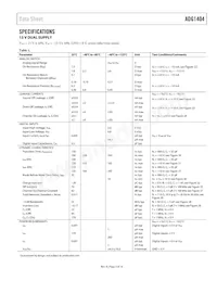 ADG1404YRUZ-REEL7 Datasheet Pagina 3