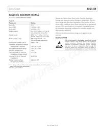 ADG1404YRUZ-REEL7 Datasheet Pagina 7