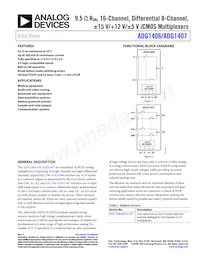 ADG1406BCPZ-REEL7 Datenblatt Cover