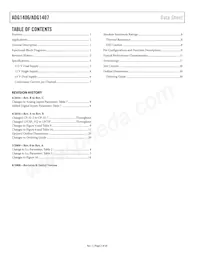 ADG1406BCPZ-REEL7 Datasheet Pagina 2