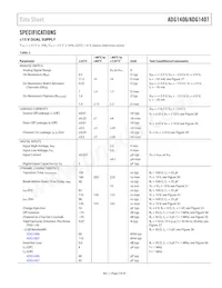 ADG1406BCPZ-REEL7 Datasheet Pagina 3