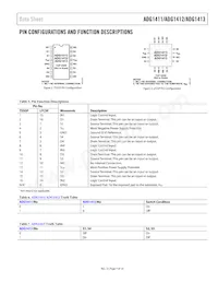 ADG1411WBCPZ-REEL Datasheet Page 7