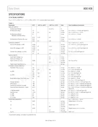 ADG1436YCPZ-REEL Datasheet Pagina 3