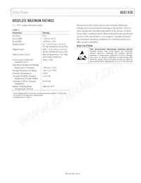 ADG1436YCPZ-REEL Datasheet Pagina 7