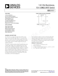 ADG1517BCPZ-REEL7 Datenblatt Cover