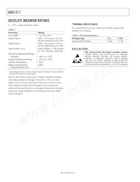 ADG1517BCPZ-REEL7 Datasheet Pagina 4