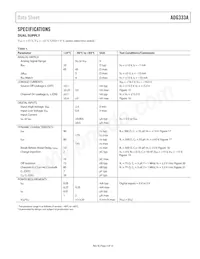 ADG333ABRS-REEL Datasheet Pagina 3