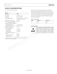 ADG333ABRS-REEL Datasheet Pagina 5