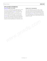 ADG333ABRS-REEL Datasheet Page 11