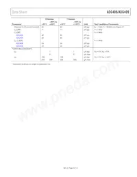 ADG408BR-REEL7 Datasheet Page 5