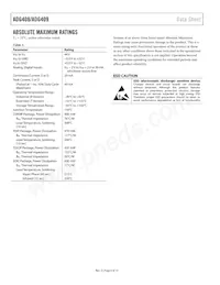 ADG408BR-REEL7 Datasheet Page 6