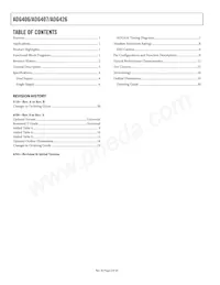 ADG426BRSZ-REEL7 Datasheet Pagina 2