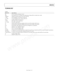 ADG436BR-REEL Datasheet Page 7