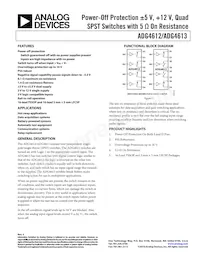 ADG4613BRUZ-REEL7 Datasheet Copertura