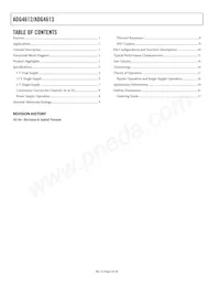 ADG4613BRUZ-REEL7 Datasheet Pagina 2