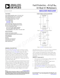 ADG5209FBRUZ-RL7 Datasheet Copertura