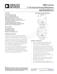 ADG526AKP-REEL Datenblatt Cover