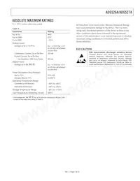 ADG526AKP-REEL Datasheet Page 7