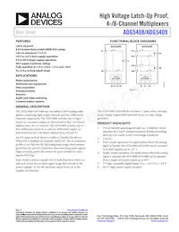 ADG5409BCPZ-REEL7 Datasheet Copertura