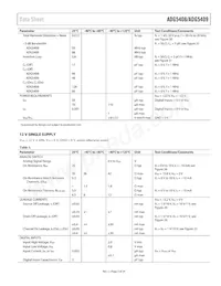 ADG5409BCPZ-REEL7 Datasheet Pagina 5