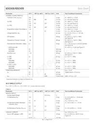 ADG5409BCPZ-REEL7 Datasheet Pagina 6