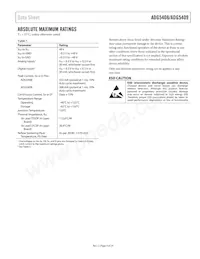 ADG5409BCPZ-REEL7 Datasheet Pagina 9