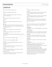 ADG5409BCPZ-REEL7 Datasheet Pagina 18