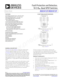 ADG5413FBRUZ-RL7 Datasheet Cover