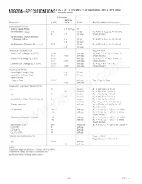 ADG704BRM-REEL Datasheet Page 2