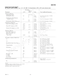 ADG704BRM-REEL Datenblatt Seite 3