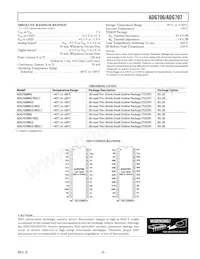 ADG707BRU-REEL Datasheet Page 5