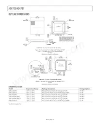 ADG731BCPZ-REEL Datenblatt Seite 16