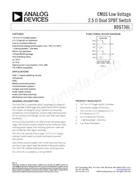 ADG736LBRMZ-REEL Datasheet Copertura