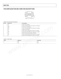 ADG736LBRMZ-REEL Datasheet Pagina 6