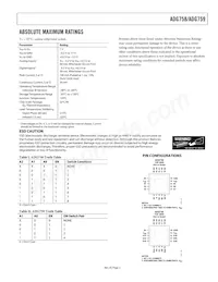 ADG759BCPZ-REEL Datasheet Pagina 5