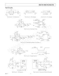 ADG783BCPZ-REEL Datasheet Page 7