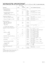 ADG786BCPZ-REEL7數據表 頁面 2