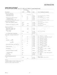 ADG786BCPZ-REEL7數據表 頁面 3