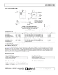 ADG786BCPZ-REEL7 Datenblatt Seite 11