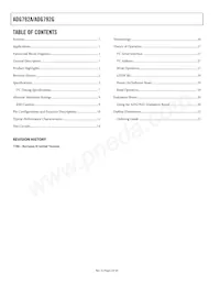 ADG792GBCPZ-REEL Datasheet Pagina 2