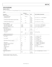 ADG794BRQZ-REEL Datasheet Pagina 3