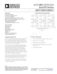 ADG811YCPZ-REEL Datasheet Copertura