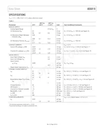 ADG819BRT-500RL7 Datenblatt Seite 3