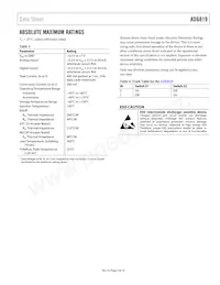 ADG819BRT-500RL7 Datasheet Pagina 5